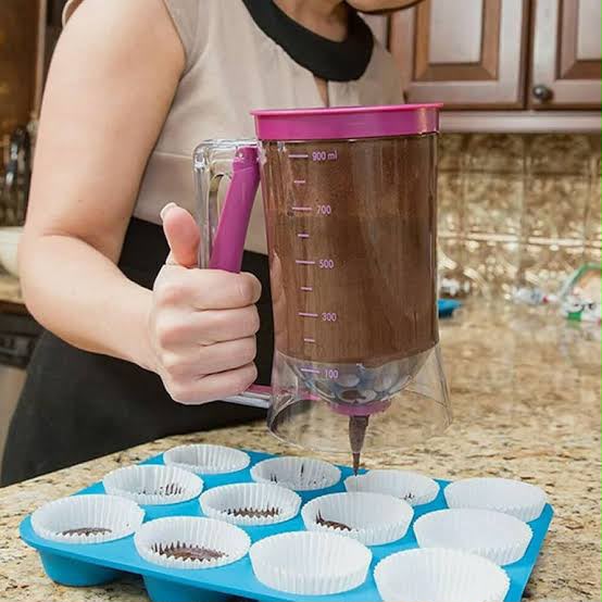 DISPENSADOR ACRÍLICO DE MASA PARA HORNEAR 900 ML - 2
