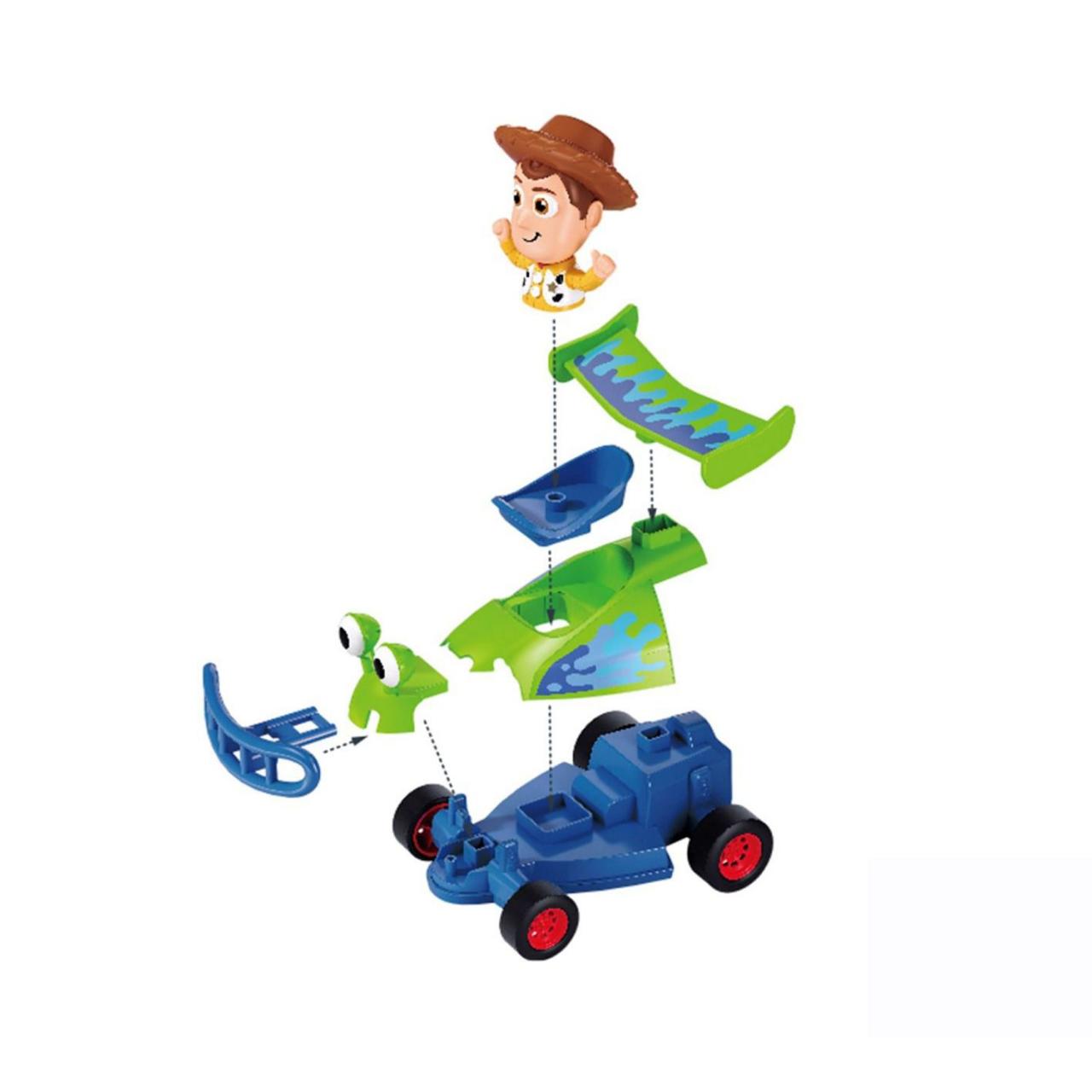 CARRO ARMABLE A FRICCIÓN TOY STORY WOODY - 3