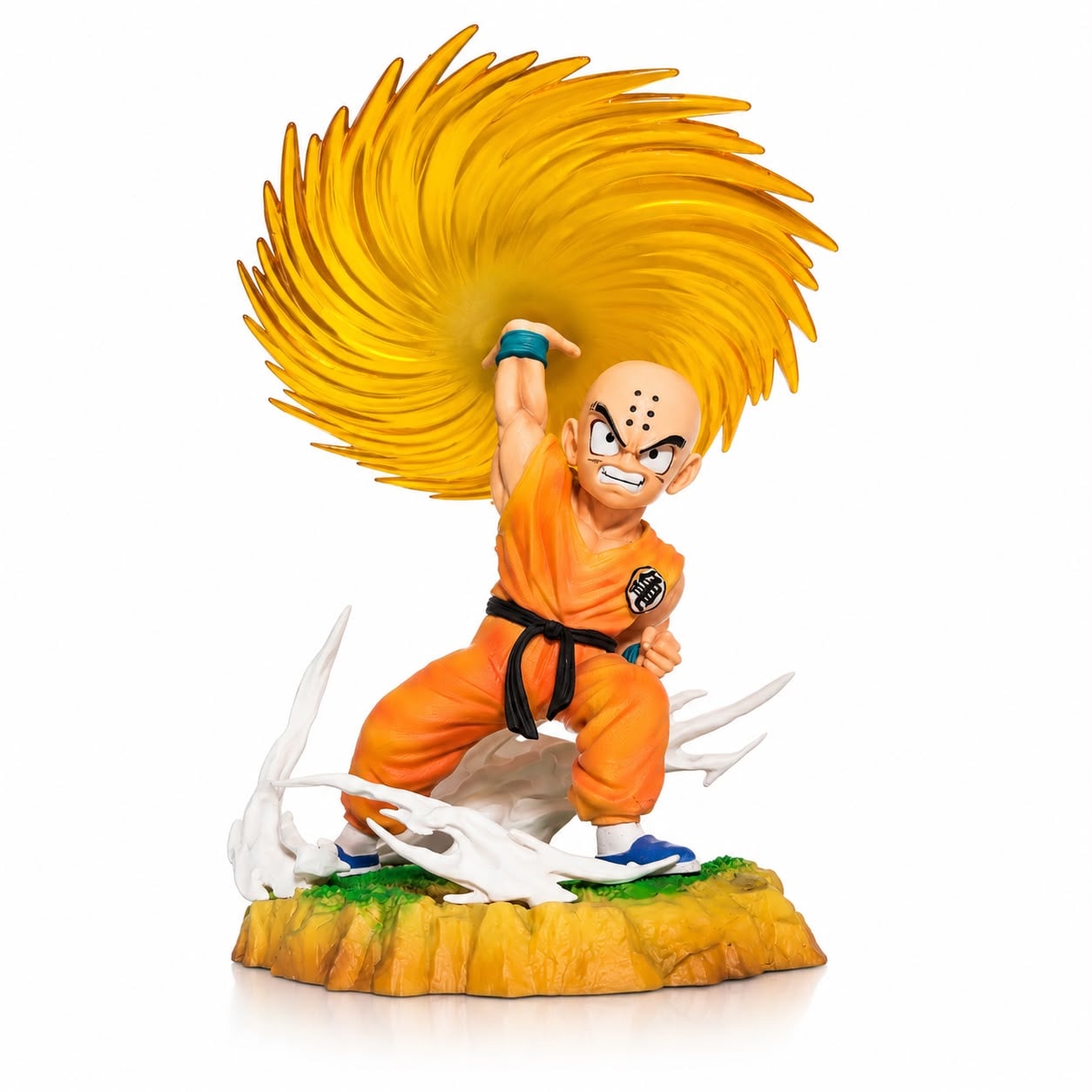 FIGURA DE COLECCIÓN KRILIN KIENZAN DRAGON BALL Z PVC 20 CM - 1
