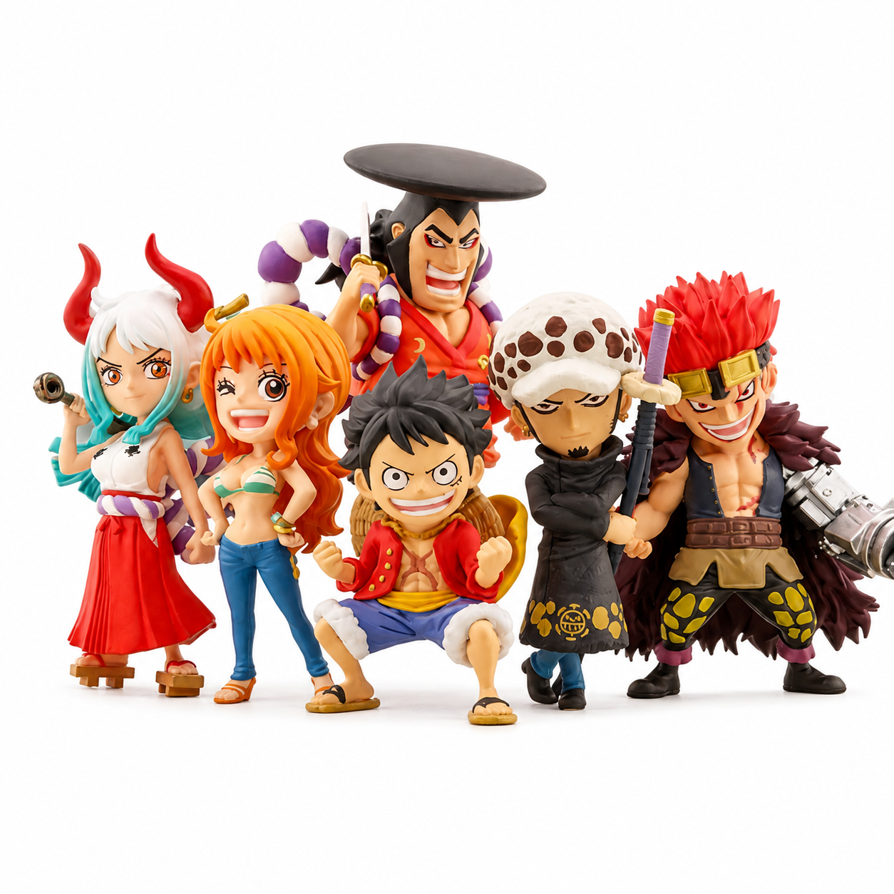 SET DE FIGURAS DE COLECCIÓN ONE PIECE 9 CM - 1