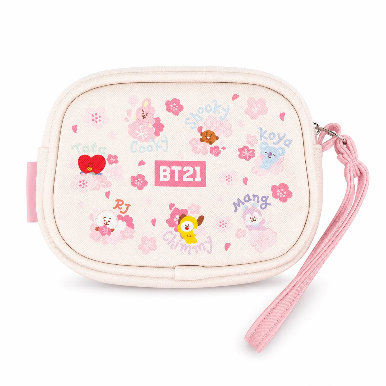NECESER BT21 LINE FRIENDS CHERRY BLOSSOM COLLECTION 15 CM - 1