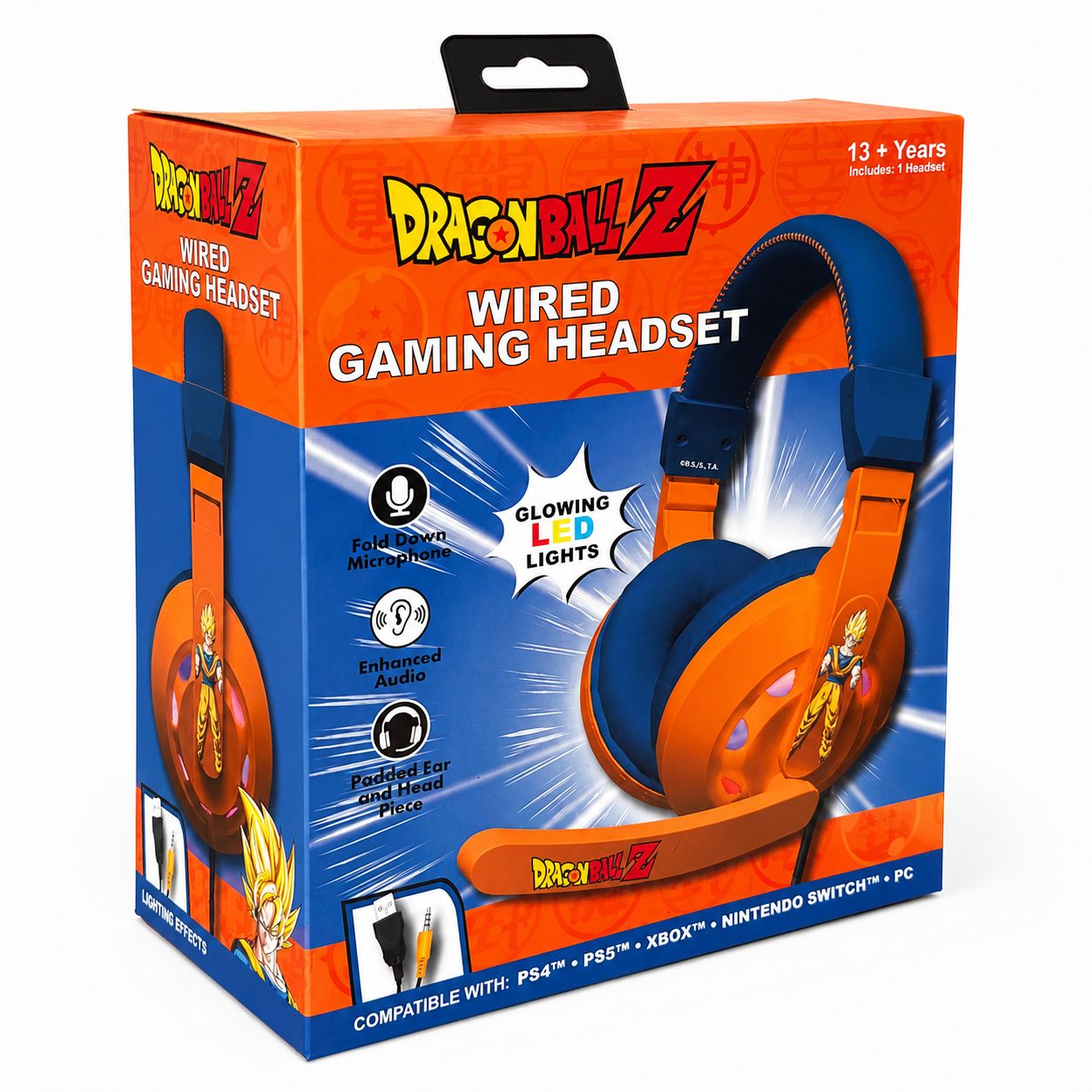 AUDÍFONOS GAMER RGB DRAGON BALL Z - 4