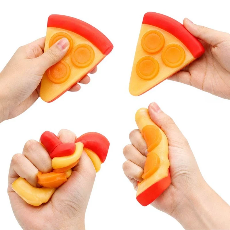 SQUISHY PIZZA 9 CM JUGUETE SENSORIAL ANTIESTRÉS - 2