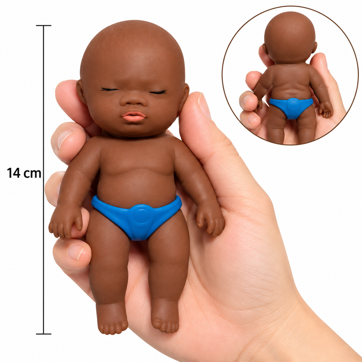 SQUISHY NATASHA BEBÉ ANTIESTRÉS 14 CM - 3