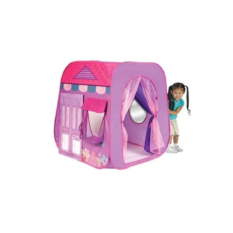 CASA DIVERTITOYS ARMABLE PARA NIÑAS MODELO BOUTIQUE COLOR LILA - 2
