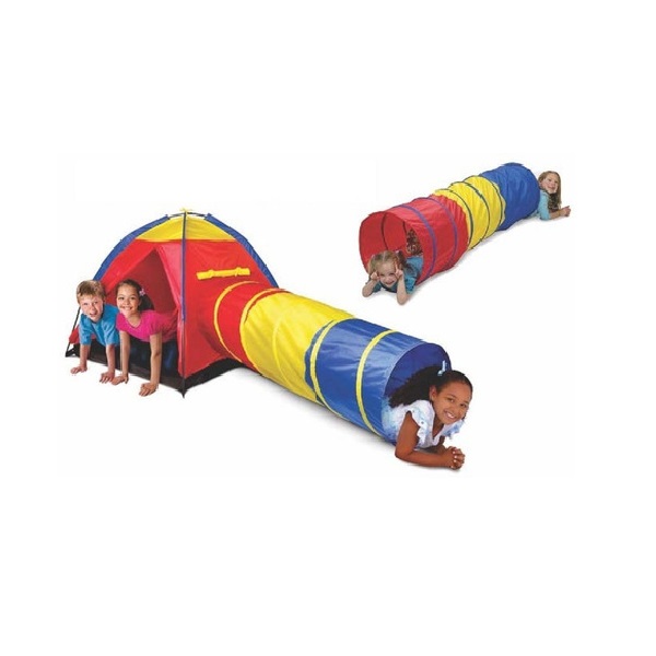CARPA DIVERTITOYS CASITA CON TÚNEL 2 EN 1 - 2