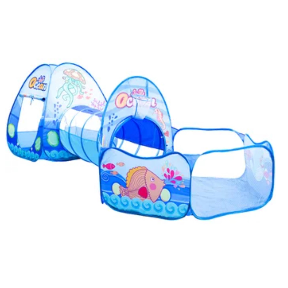 CARPA DIVERTITOYS ARMABLE INFANTIL 3 EN 1 MODELO OCÉANO - 1