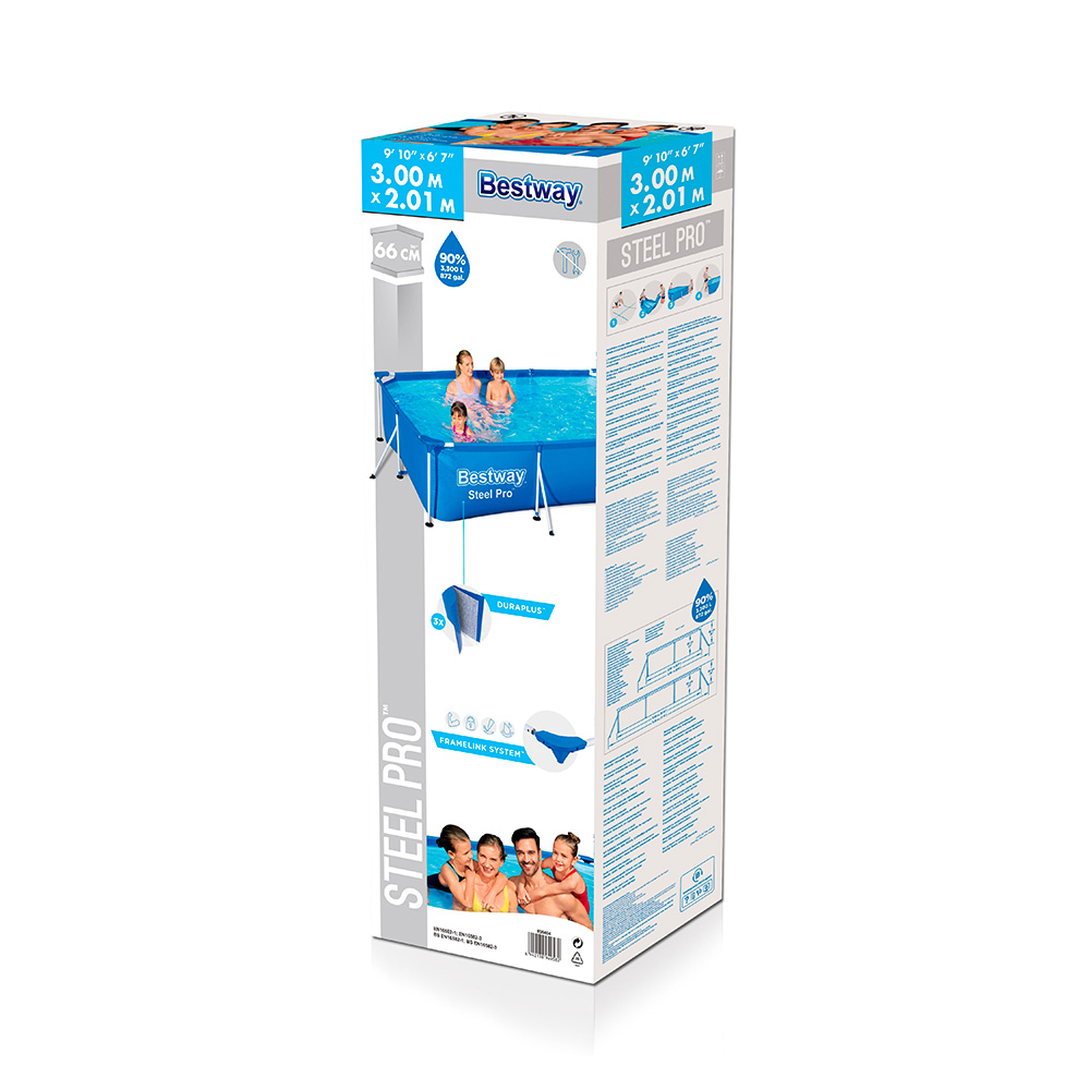 BESTWAY - PISCINA ESTRUCTURAL 300X201X66CM - 3