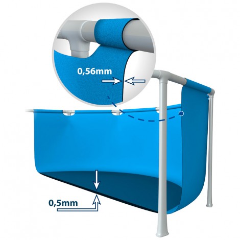 INTEX - PISCINA ESTRUCTURAL 260X160X65 - 3