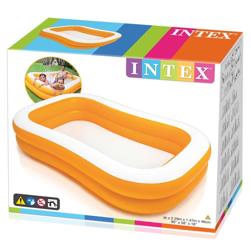 INTEX-PISCINA FAMILIAR RECTANGULAR 229X147X46CM - 4