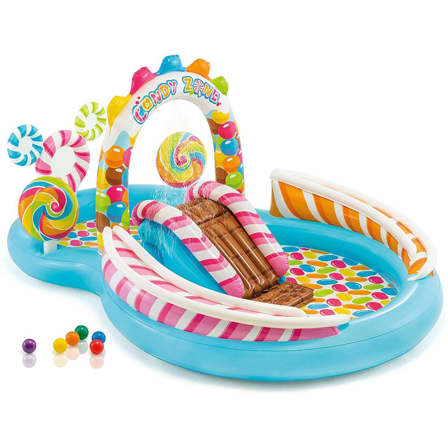 INTEX - PISCINA INFLABLE DE JUEGOS CANDY ZONE - 1