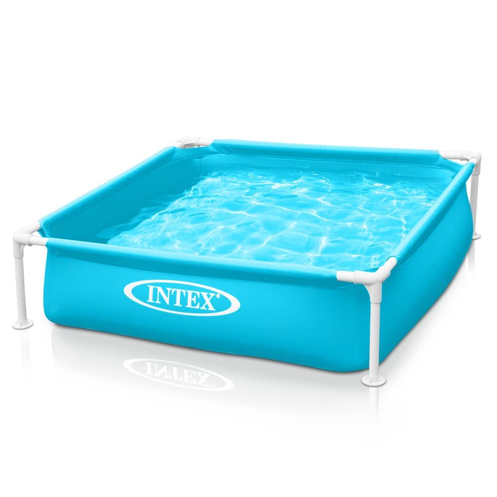 INTEX-PISCINA ESTRUCTURAL  RECTANGULAR PARA NIÑOS 122X122X30CM - 1