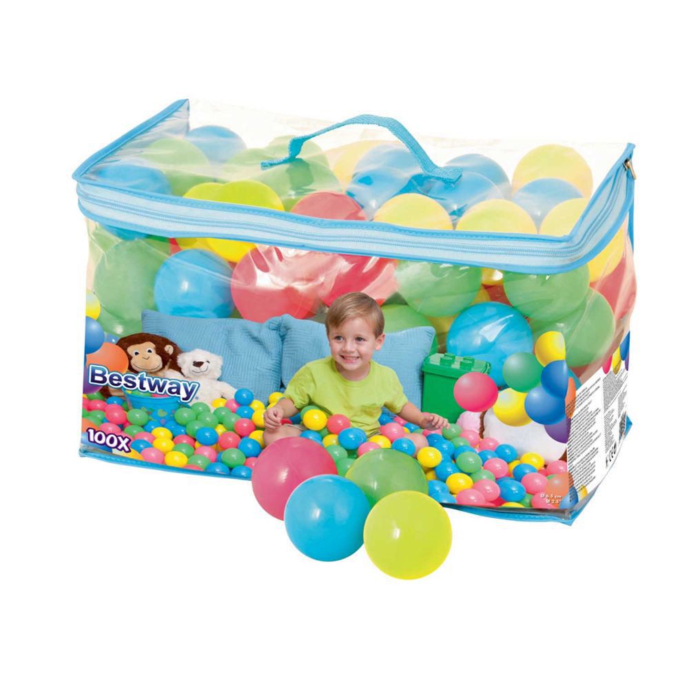 PELOTITAS DE ESTIMULACIÓN PARA BEBÉS - BESTWAY - 1
