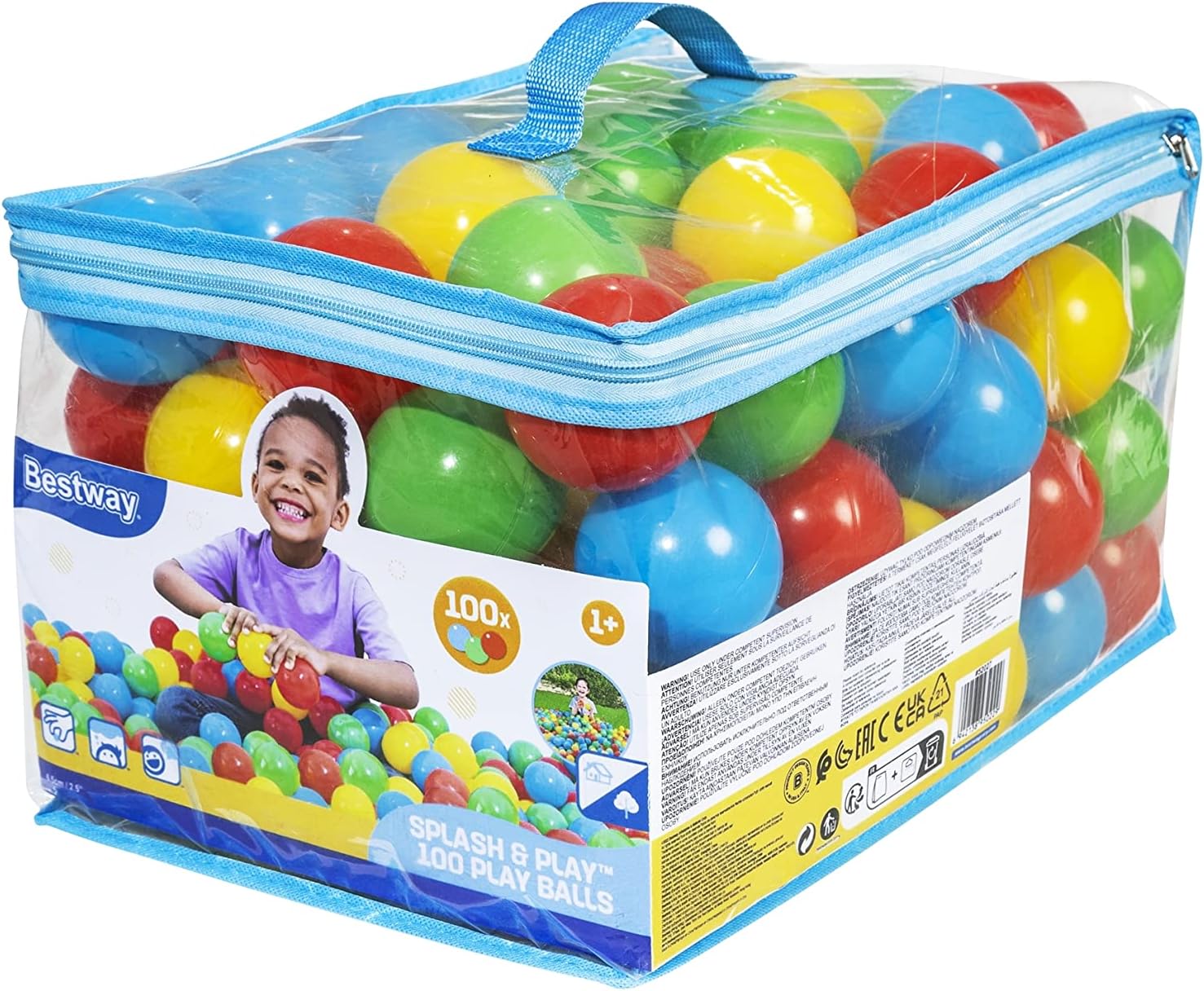 PELOTITAS DE ESTIMULACIÓN PARA BEBÉS - BESTWAY - 6