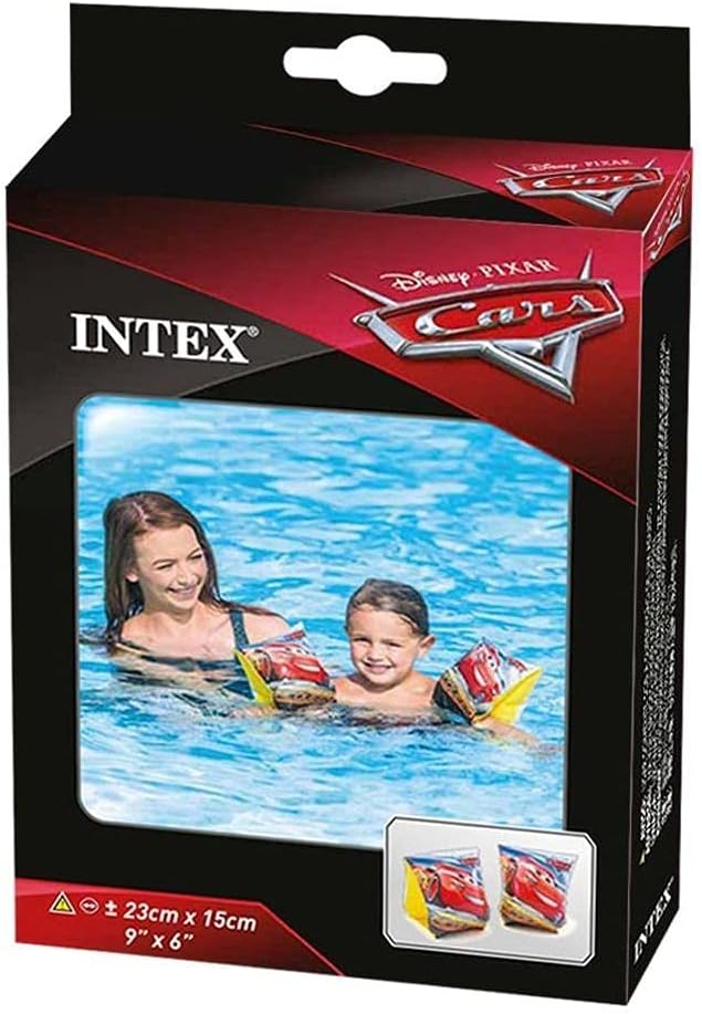 INTEX - FLOTADOR DE BRAZOS CARS 3 - 6 AÑOS - 3