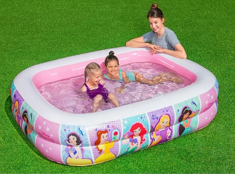 BESTWAY - PISCINA INFLABLE 201X150X51 CM PRINCESAS - 3