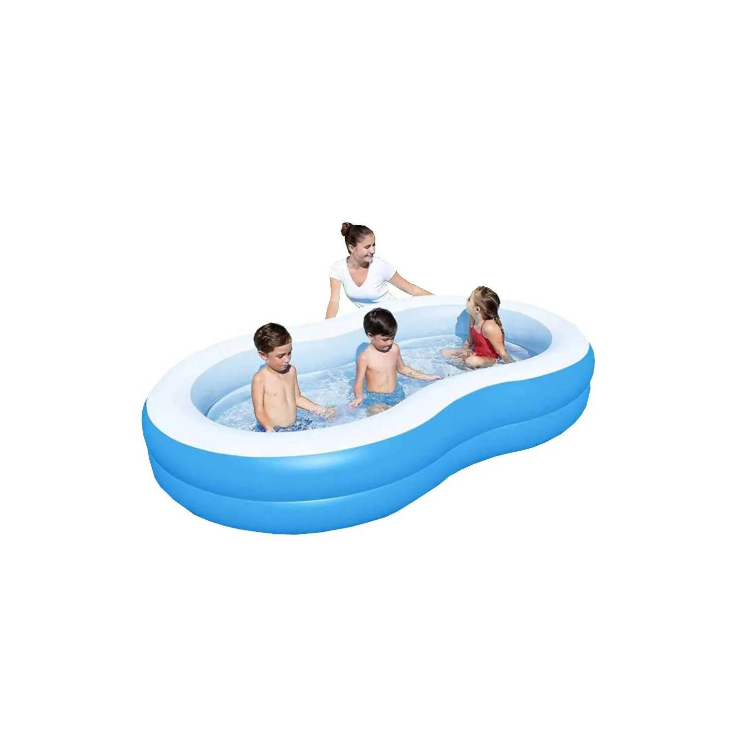 BESTWAY - PISCINA INFLABLE FAMILIAR INFANTIL 262X157X46 CM - 2