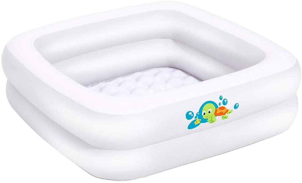 BESTWAY - PISCINA INFLABLE INFANTIL BAÑERA BEBÉ  86X86X25CM. - 1