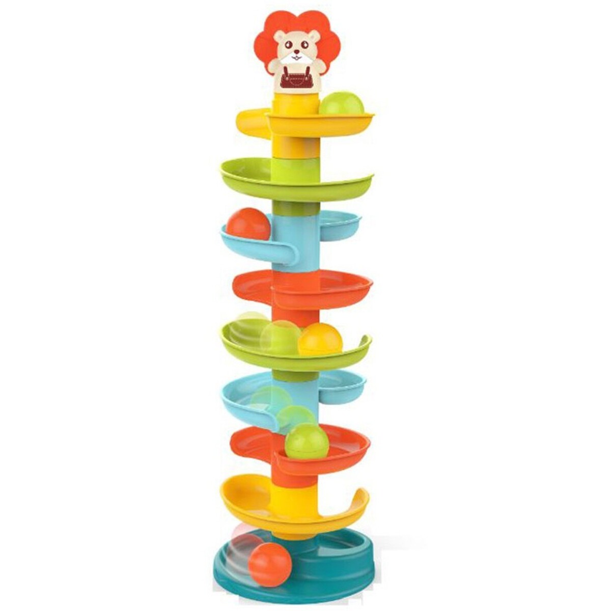 JUGUETES PARA BEBÉS BOLA DE ACTIVIDADES ESPIRAL RODANTE - 1