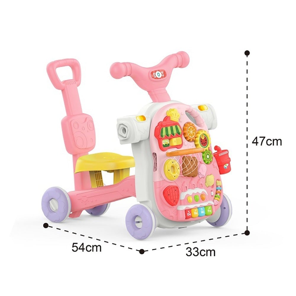 CAMINADOR PARA BEBE 4 EN 1 CON CENTRO DE ACTIVIDADES - 2