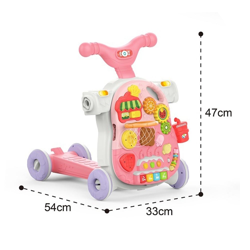 CAMINADOR PARA BEBE 4 EN 1 CON CENTRO DE ACTIVIDADES - 3