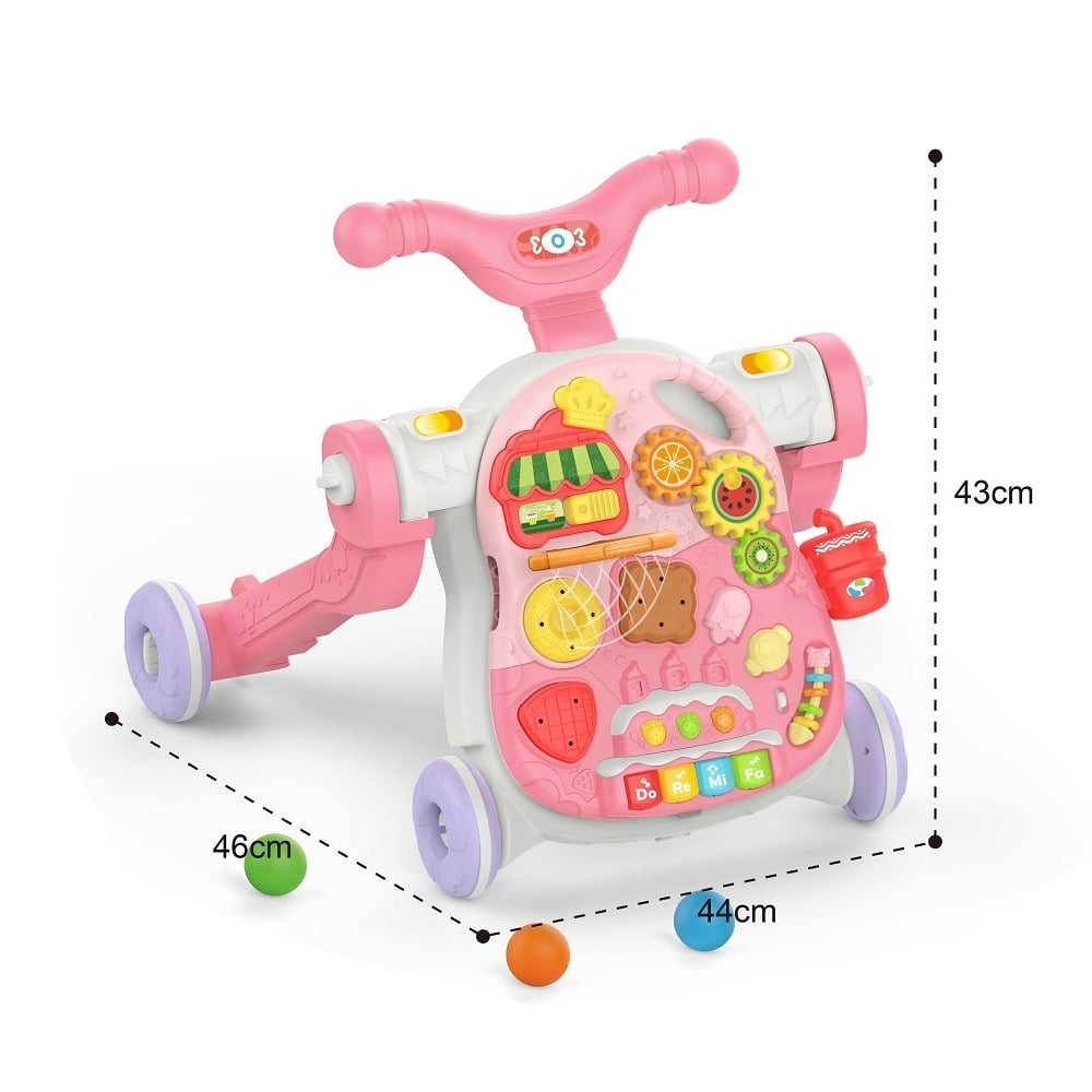 CAMINADOR PARA BEBE 4 EN 1 CON CENTRO DE ACTIVIDADES - 4