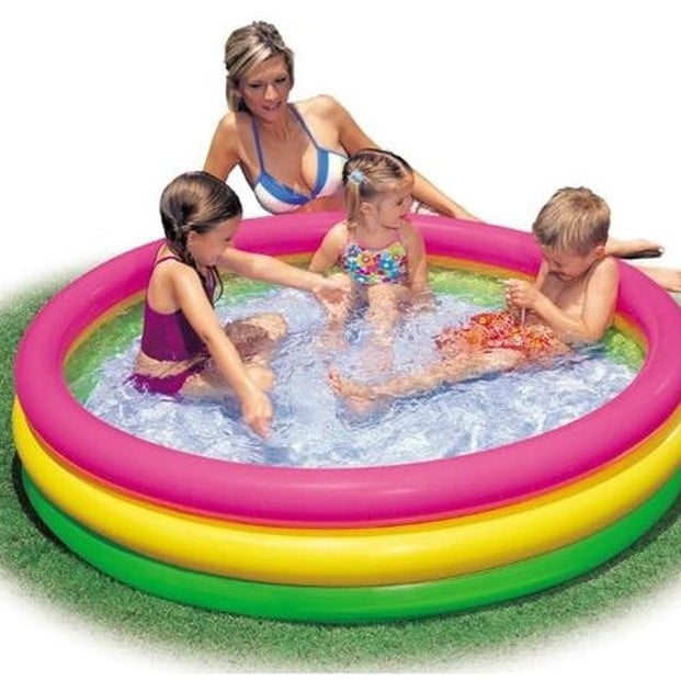 INTEX - PISCINA INFLABLE MULTICOLOR CON BASE INFLABLE - 2