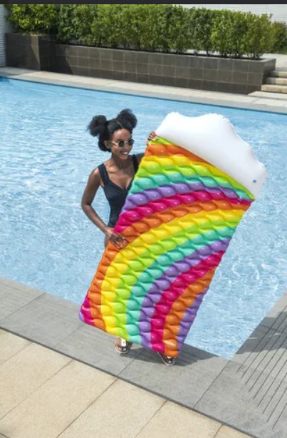 COLCHONETA FLOTANTE RAINBOW DREAMS BESTWAY - 3