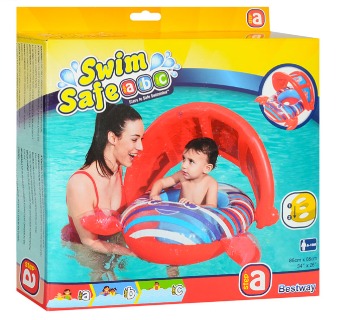 FLOTADOR INFANTIL CANGREJO BESTWAY - 1