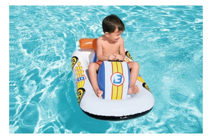 ASIENTO FLOTADOR INFLABLE SPORT CAR - 4