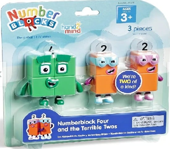FIGURAS NUMBERBLOCKS CUATRO Y LOS TERRIBLES 2 - 1
