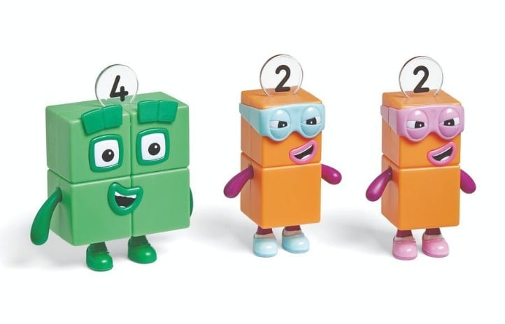 FIGURAS NUMBERBLOCKS CUATRO Y LOS TERRIBLES 2 - 2