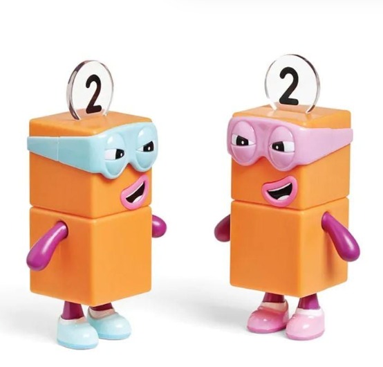 FIGURAS NUMBERBLOCKS CUATRO Y LOS TERRIBLES 2 - 3