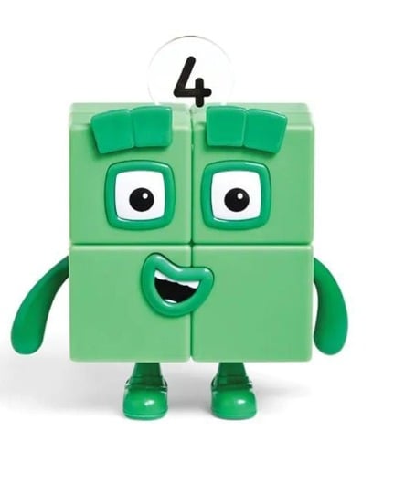 FIGURAS NUMBERBLOCKS CUATRO Y LOS TERRIBLES 2 - 4
