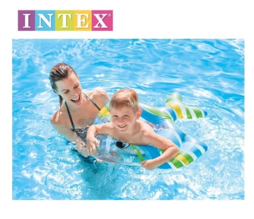 INFLABLE VERSATIL PARA NIÑOS EN COLOR CELESTE - 3