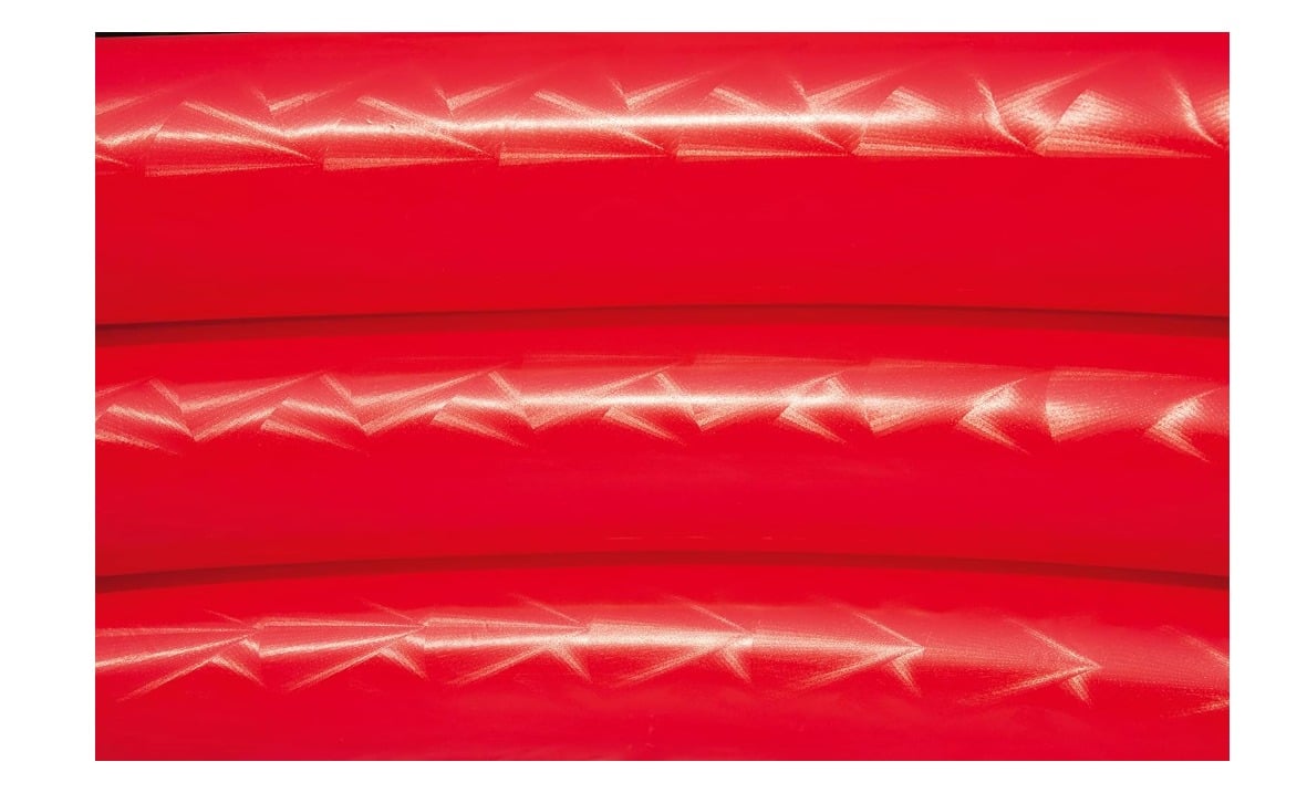 PILETA INFLABLE REDONDA TRES ANILLOS ROJO - 5