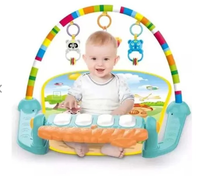 GIMNASIO DE BEBE CON PIANO PARA PATEAR 3 EN 1 - 2