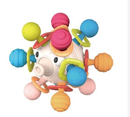 DIVERSIÓN SENSORIAL PARA BEBÉS: PEZ GLOBO GIRATORIO - 2