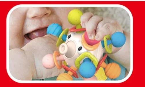 DIVERSIÓN SENSORIAL PARA BEBÉS: PEZ GLOBO GIRATORIO - 3