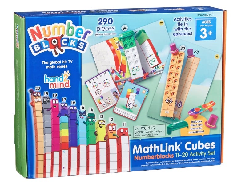 NUMBERBLOCKS MATHLINK CUBES 11-20 - 1