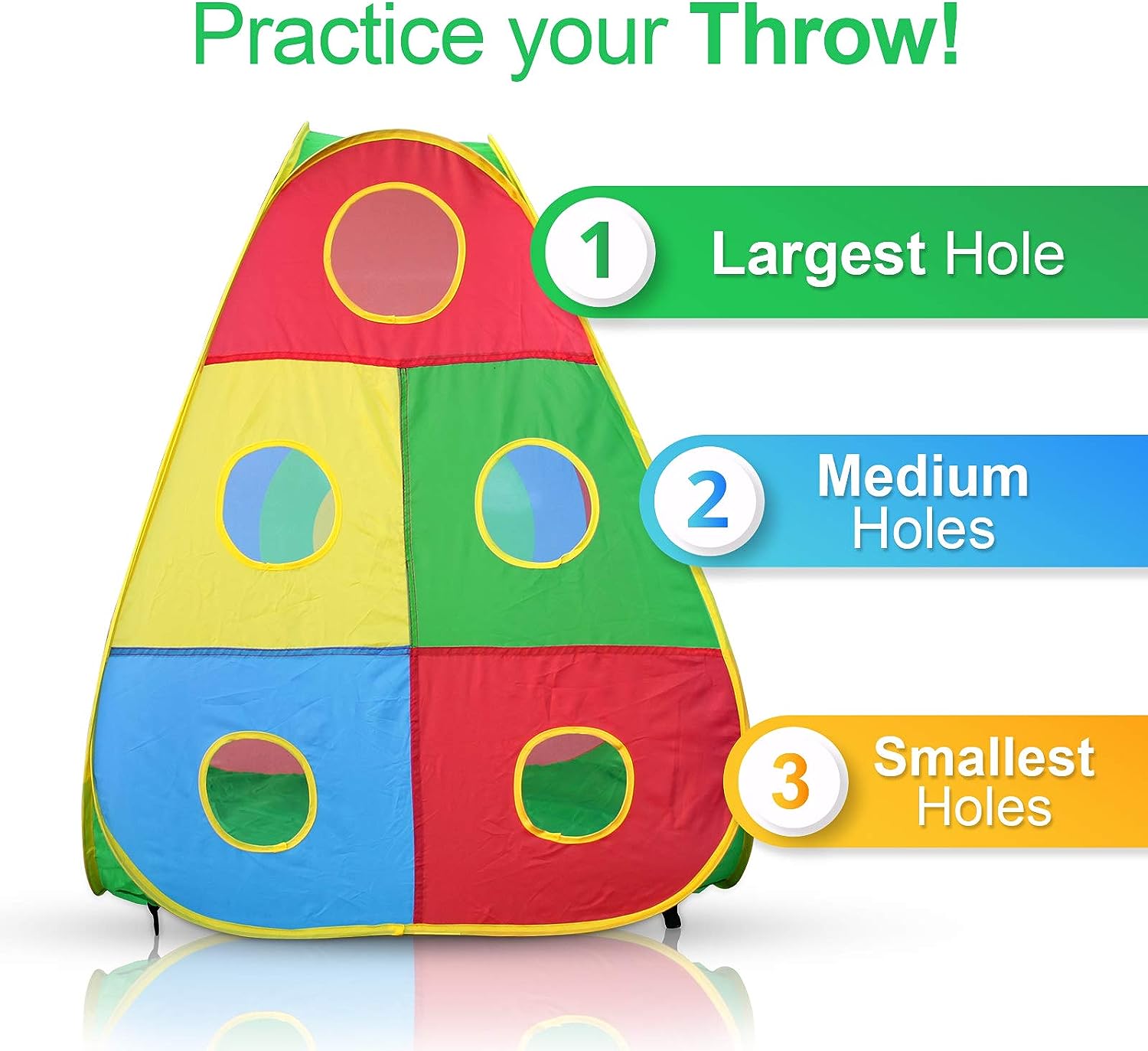 CARPA CIRCUITO 5 EN 1 DOBLE TÚNEL JUEGO PARA NIÑOS UNISEX - 6
