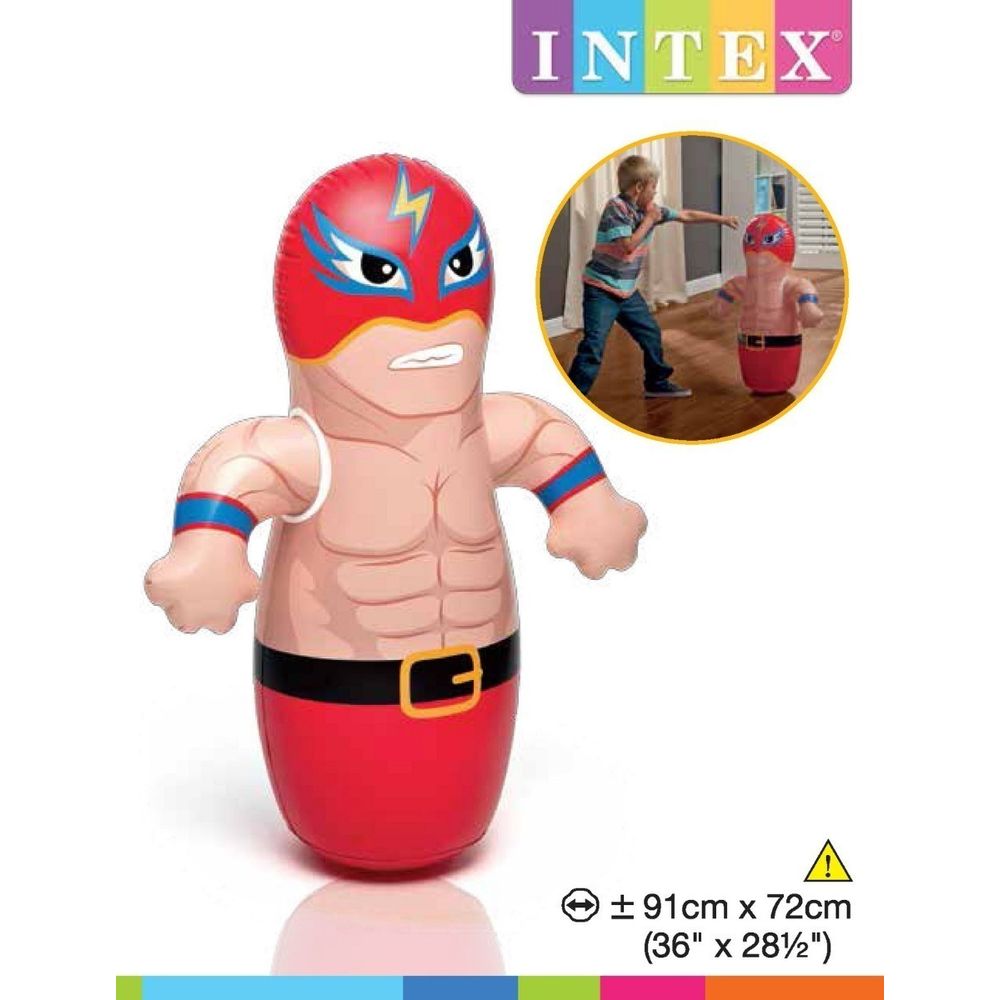PORFIADO INFLABLE LUCHADOR - INTEX - 1