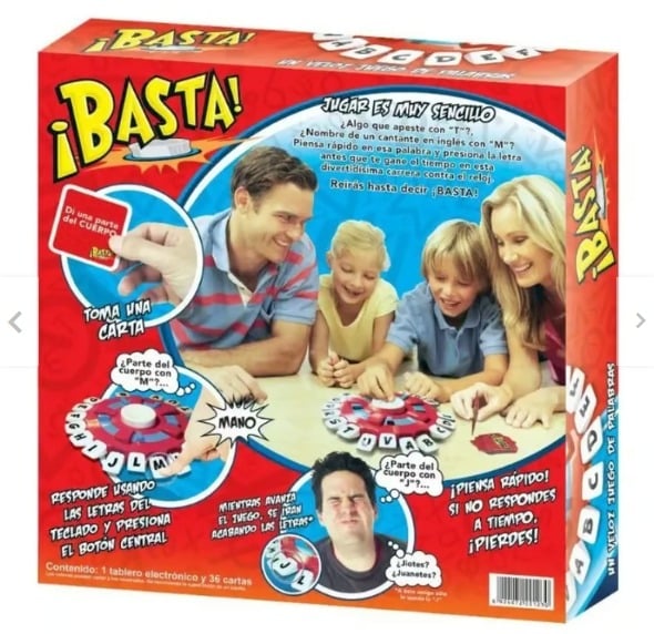 JUEGO DE MESA BASTA ELECTRÓNICO EN ESPAÑOL - 4