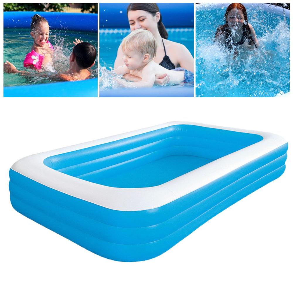 PISCINA INFLABLE CELESTE 305X183X56 CM - BESTWAY - 1