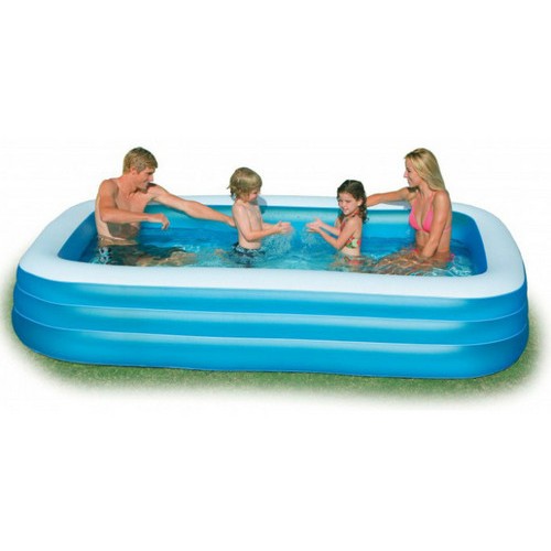PISCINA INFLABLE CELESTE 305X183X56 CM - BESTWAY - 2