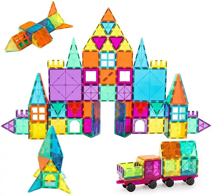 BLOQUES MAGNÉTICOS DE CONSTRUCCIÓN 100 PCS - 2