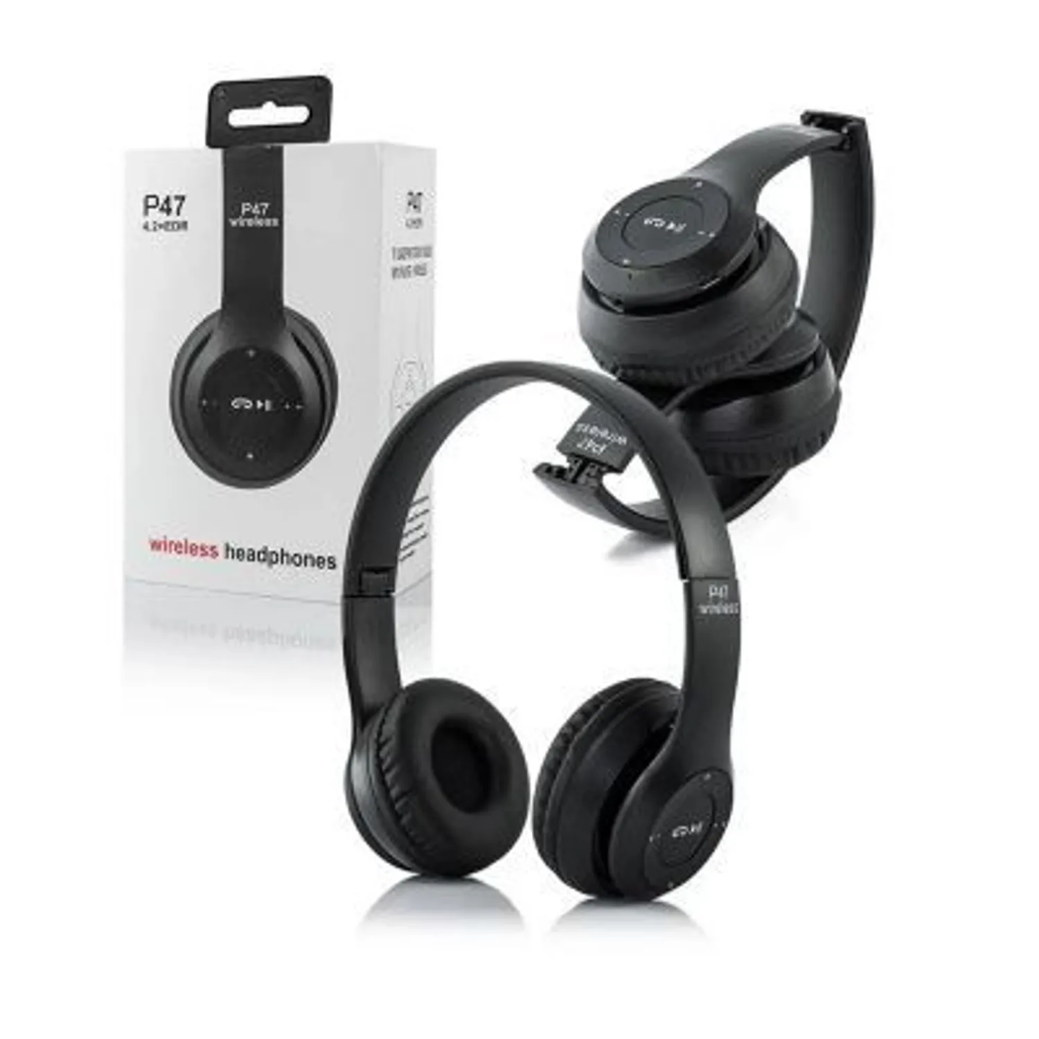 AUDÍFONOS TRUE WIRELESS P47-N BLUETOOTH 5.0 P47 NEGRO - 3
