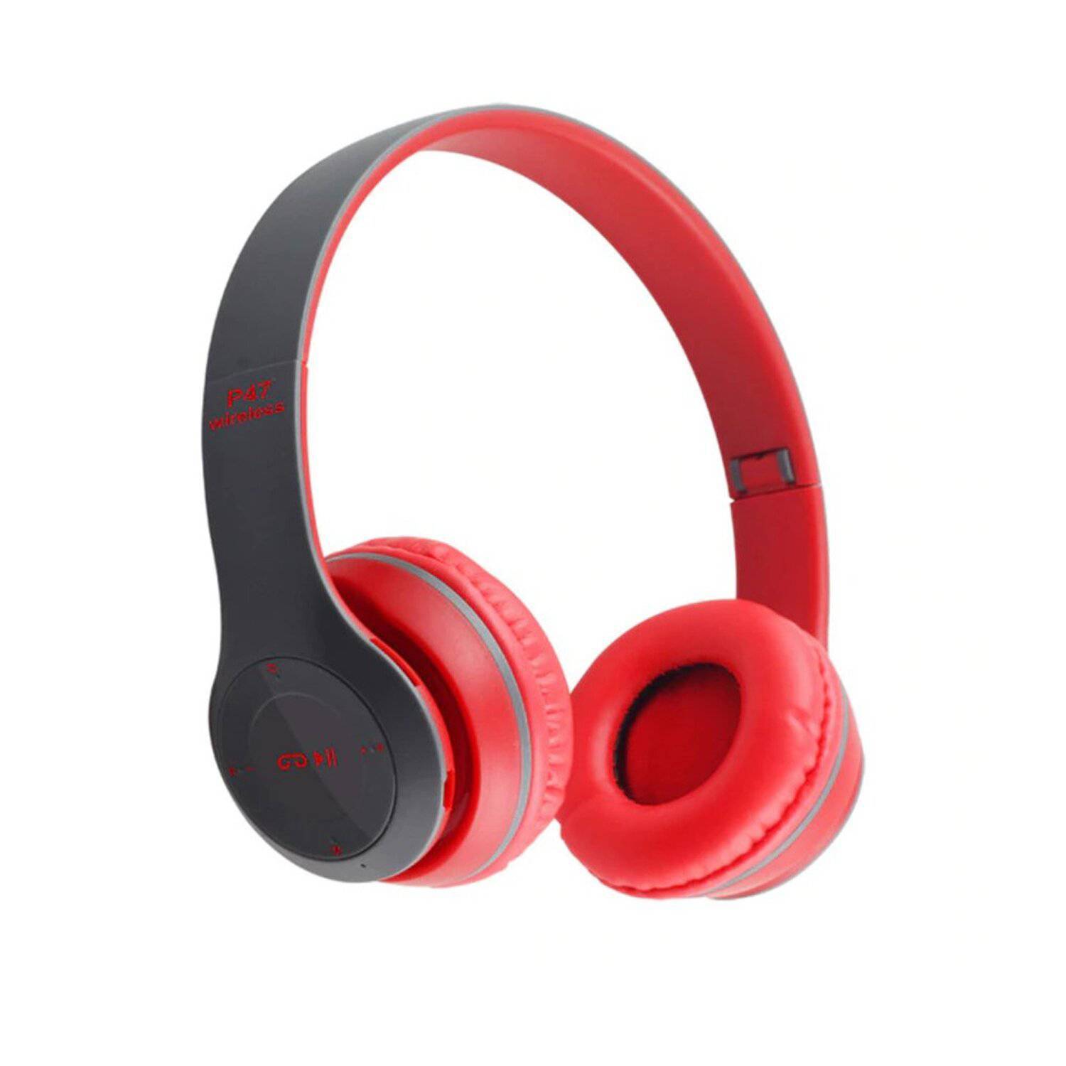 AUDÍFONOS TRUE WIRELESS P47-R BLUETOOTH 5.0 P47 ROJO - 3