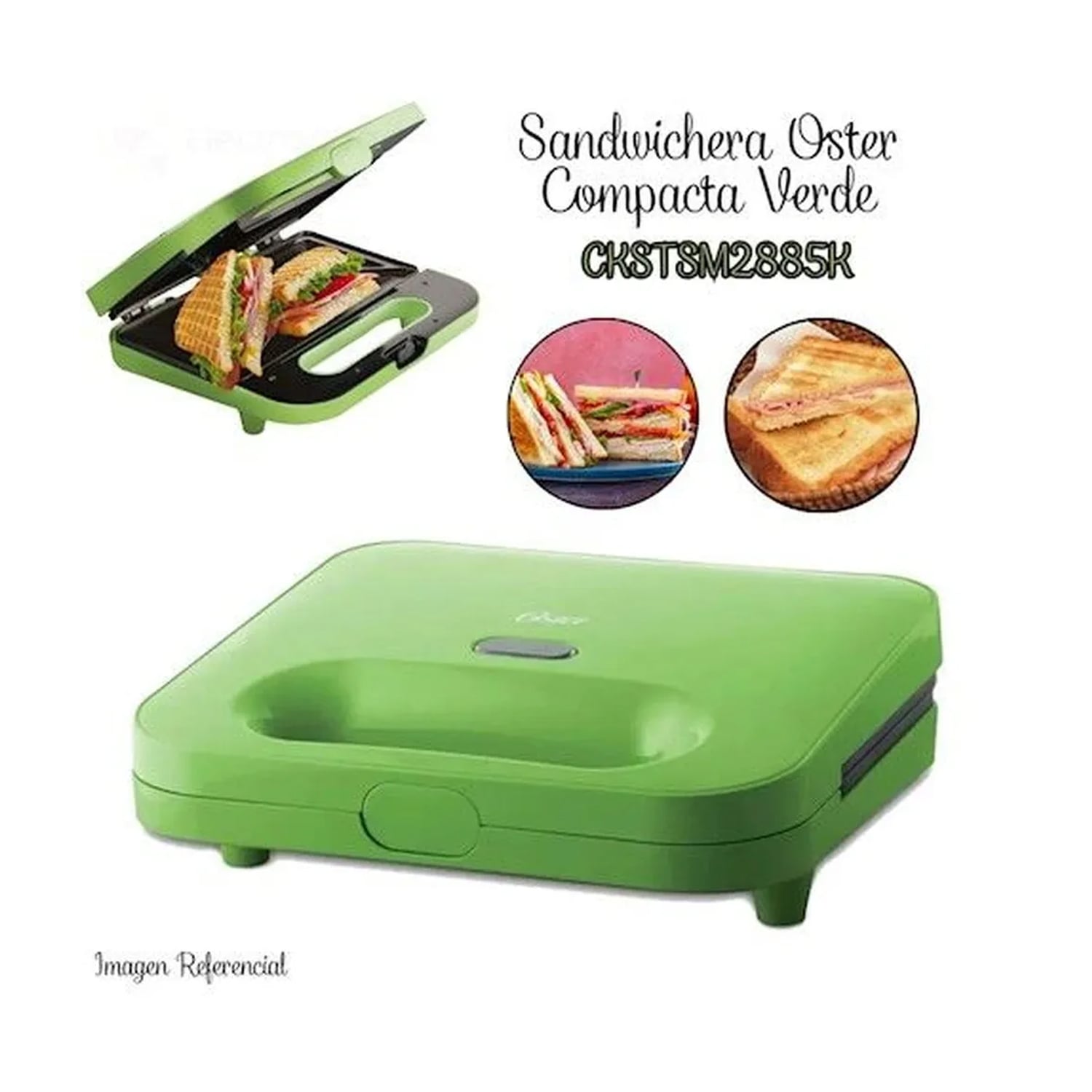 SANDWICHERA OSTER CKSTSM2885K COMPACTA - 5