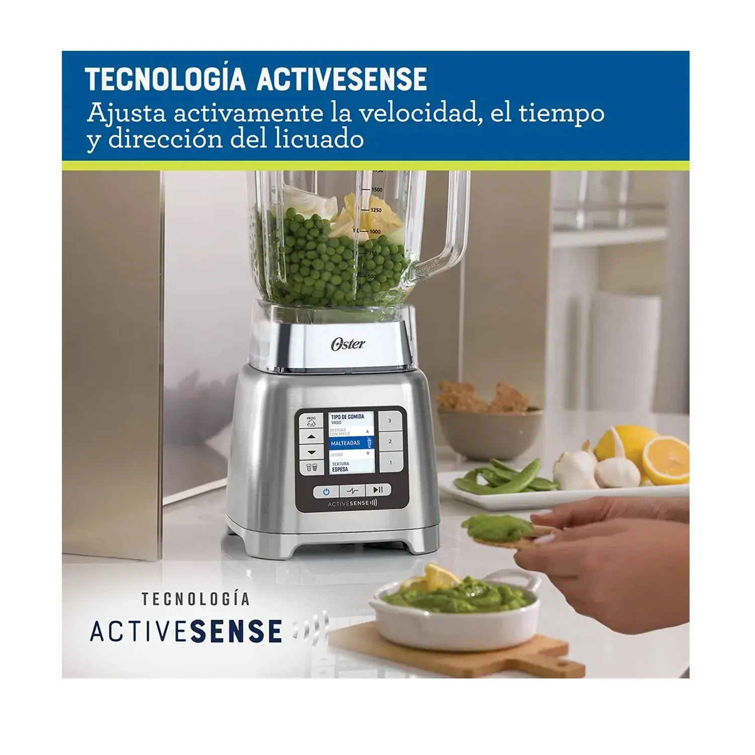 LICUADORA OSTER ACTIVESENSE 2 LITROS BLSTTDGNBG - 6